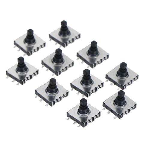 Interrupteur multidirectionnel SMD 5, 10 pièces, 10x10x9mm, bouton de réinitialisation tactile, multifonction ► Photo 1/6