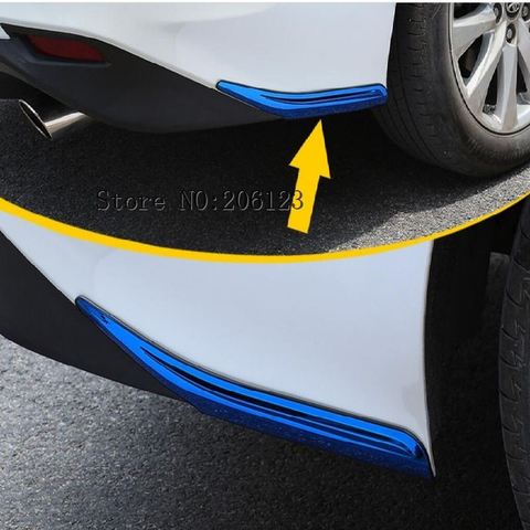 Garniture de coin de pare-chocs latéral arrière d'acier inoxydable protègent la garniture de moulage pour Toyota Camry 2022 accessoires ► Photo 1/3