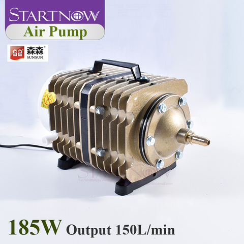 220V 185W 150L/min compresseur d'air magnétique électrique SUNSUN pompe à Air ACO-012 pour Machine Laser cendres supprimer Aquarium pisciculture ► Photo 1/6