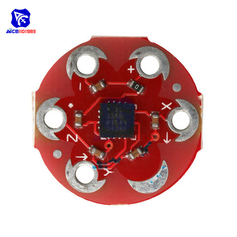 LilyPad accéléromètre à trois axes ADXL335 Module de capteur MEMS pour Arduino Mega2560 Module de Signal analogique 3V ► Photo 1/2