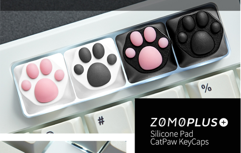 ZOMO – capuchons de touches ABS pour clavier mécanique, interrupteur cherry mx, patte de chat ► Photo 1/2