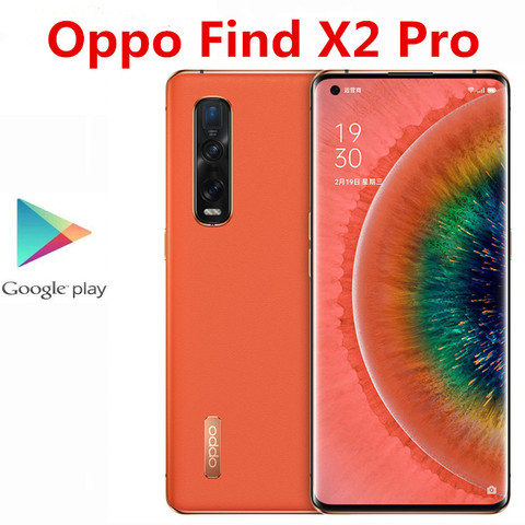 Téléphone portable d'origine Oppo Find X2 Pro 5G 48.0MP + 48.0MP + 12.0MP + 32.0MP 6.7 