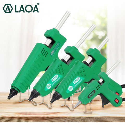 LAOA – pistolet à colle thermofusible industriel de haute qualité avec bâtons gratuits ► Photo 1/6