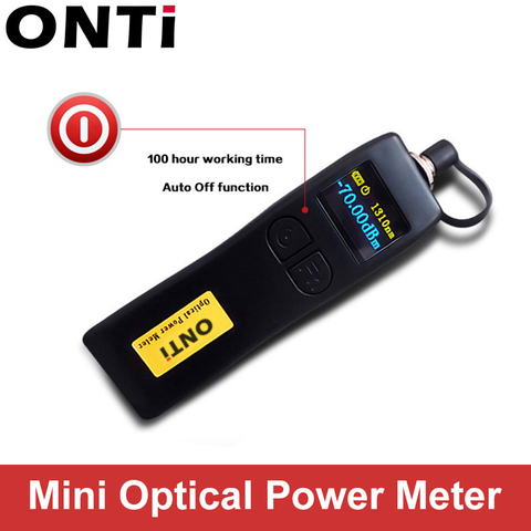 ONTi -70 ~ + 6dBm et-50 ~ + 26dBm Mini compteur d'énergie optique portable ► Photo 1/5