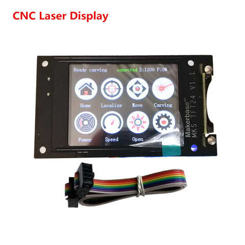 Contrôleur laser LCD GRBL 1.1, écran tactile TFT24, CNC pièces, compatible avec machine laser cnc pro 3018 bricolage ► Photo 1/5