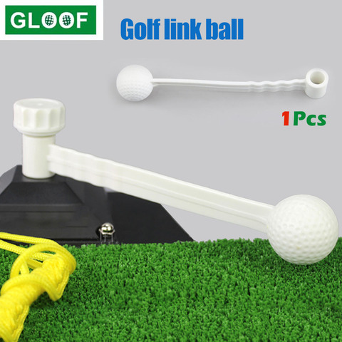 1 pièces en plastique Golf Swing mettre tige outils de pratique débutants Golf entraînement aides balle de Golf avec bâton accessoires de Golf ► Photo 1/6