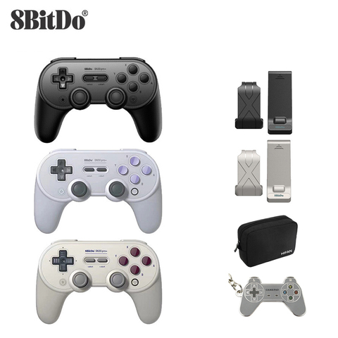 8bitdo SN30 PRO + Joystick Sans Fil Bluetooth À Distance Contrôleur de Jeu Gamepad pour Windows/Android/macOS/Nintendo Switch ► Photo 1/6