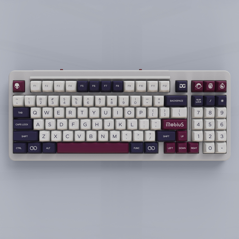 Domikey SA abs doubleshot jeu de touches Mobius SA profil pour mx tige clavier poker 87 104 gh60 xd64 xd68 xd84 xd96 xd75 xd87 ► Photo 1/6