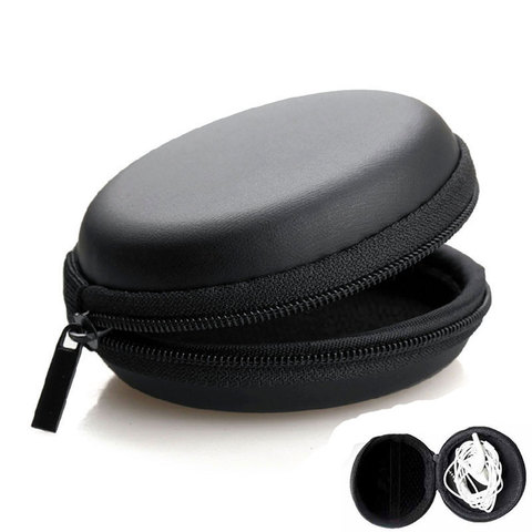 HAOBA Écouteur Titulaire Cas De Stockage De Transport Sac Dur Boîte Cas Pour Écouteurs Casque Accessoires Écouteurs Carte mémoire USB Câble ► Photo 1/6