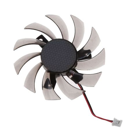 75MM PLD08010S12H 2Pin refroidisseur ventilateur carte graphique ventilateur de refroidissement pour GTX 560 460 Ti R7 260x R270X MSI 560 Ti ► Photo 1/6