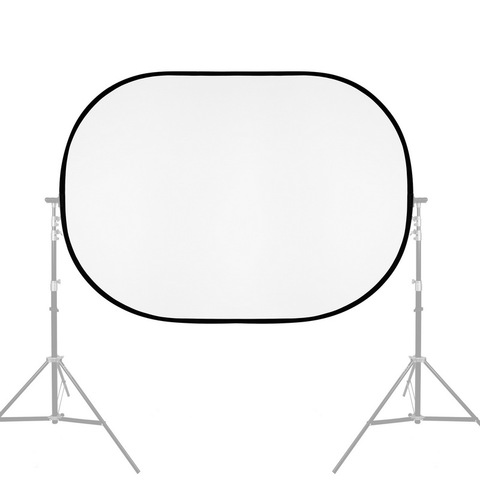 Panneau réflecteur ovale pliable 150x200cm, panneau de lumière douce, diffuseur de photographie et vidéo, panneau souple pour Studio Photo avec sac Portable ► Photo 1/1