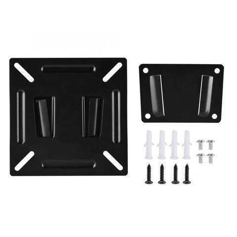 Support mural de support de support de bâti de TV pour 12-24 pouces LCD moniteur LED TV PC écran plat VESA 75/100 LCD LED TV support mural ► Photo 1/6