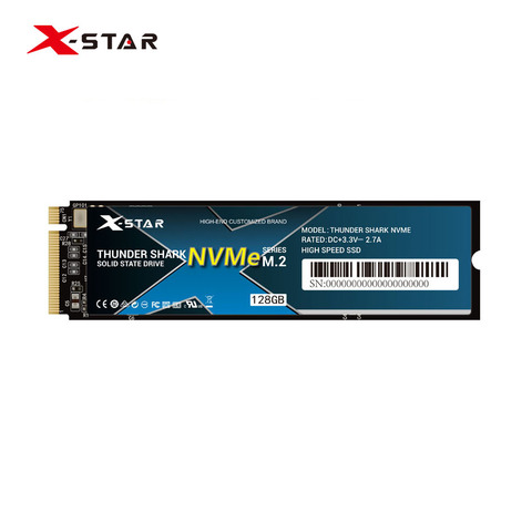 XSTAR – disque dur SSD PCIe NVME M2 2280, m.2, capacité de 128 go, 256 go, 512 go, 1 to, pour ordinateur de bureau, pc portable ► Photo 1/4