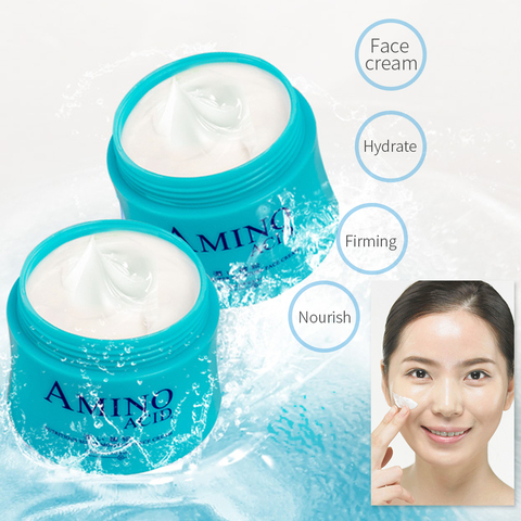 HANAJIRUSHI – crème pour le visage aux acides aminés, crème de jour hydratante, nourrissante et raffermissante pour la peau, 80g ► Photo 1/6