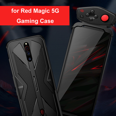 Pour Nubia rouge magique 5G téléphone 6.65 pouces étui accessoires doux Anti-coup silicone respirant jeu housse de protection Funda ► Photo 1/6