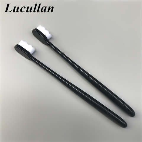 Lucullan Wave Desgin, brosse de nettoyage à dents Nano, poils Super doux, panneau en cuir intérieur, toit de fenêtre, accessoire de nettoyage ► Photo 1/6