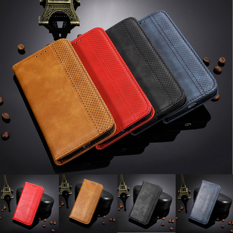 Etui rouge mi 7 7a pour Coque Xiao mi rouge mi 8A 8 K20 Note 8 7 6 Pro Go housses pour xio mi CC9e A3 9 8 9se F1 aimant housse en cuir ► Photo 1/6