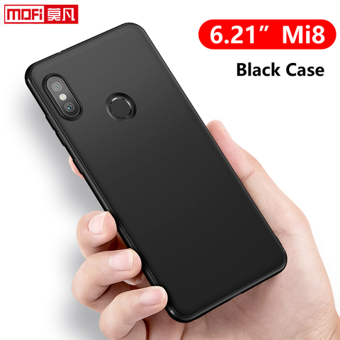 matte case for xiaomi mi8 case mi 8 cover TPU silicon black soft Mofi original ultra thin back fundas protective xiaomi 8 case ► Photo 1/6