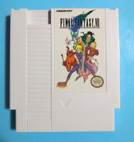 Cartouche de jeu finale fantastique VII pour Console NES ► Photo 1/3