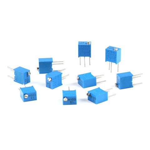 Potentiomètres de précision réglables 3266W, 10 pièces, 1K 2K 5K 10K 20K 50K 100K 200K 500K 103 1M 101 201 501 100R 200R 500R 100 200 500 ► Photo 1/4