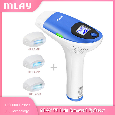 Mlie – épilateur Laser T3 IPL pour femmes, appareil pour éliminer les poils, avec 500000 photos, à usage domestique ► Photo 1/6