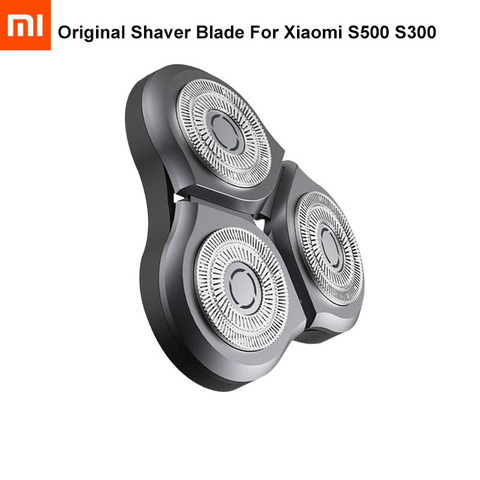 Xiaomi mijia – lame de rasoir électrique, en acier, double couche, étanche, Original, S500 S300 ► Photo 1/6