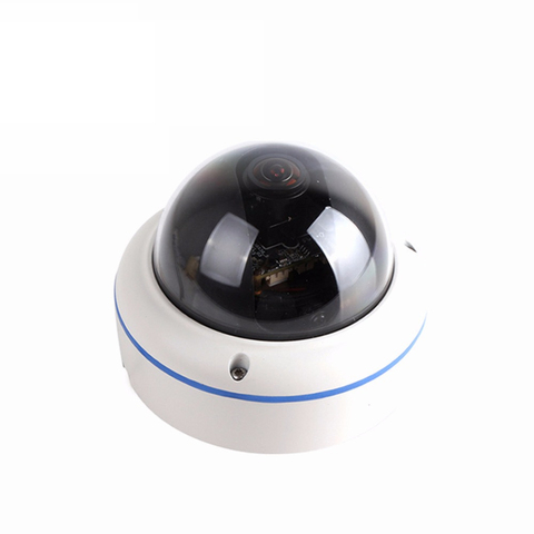 Caméra Starlight Fisheye 2 mp | 180 degrés 1.7mm, objectif couleur Vision nocturne 0.0000lLux, éclairage, caméra réseau domestique, POE ► Photo 1/4