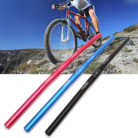 Guidon de vtt droit en alliage d'aluminium, 25.4mm 60cm, bicyclette de route, vtt ► Photo 1/6