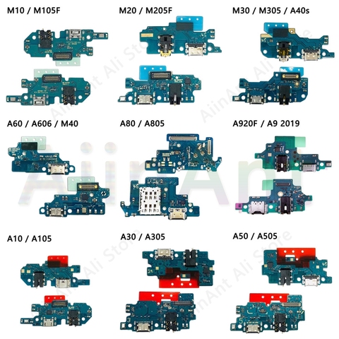 Connecteur de Port de chargement USB flexible, Original, pour Samsung Galaxy M10 M20 M30 A70 A80 A90 A750 A920 A70S A71 A60 ► Photo 1/6