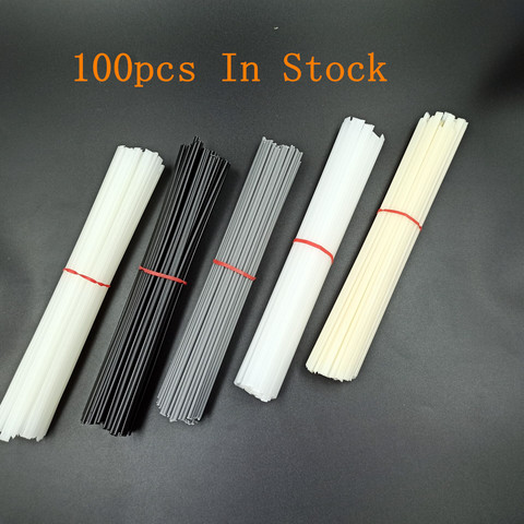 100 pièces en plastique baguettes de soudage pare-chocs réparation ABS/PP/PVC/PE baguettes de soudage soudage soudure fournitures 20CM ► Photo 1/6