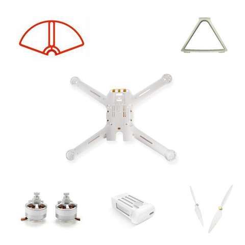 Pièces de rechange pour Drone Mi, Version 4k, ensemble de cadre de Baldes, corps de moteur d'atterrissage, coque de batterie, protection d'hélice, récepteur Wifi ► Photo 1/6