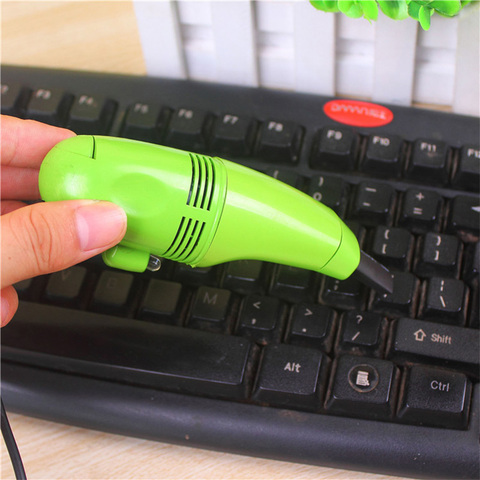 Petit Portable USB aspirateur brosse dépoussiéreur ordinateur clavier téléphone ordinateur Portable universel nettoyage Gadgets accessoires ► Photo 1/6