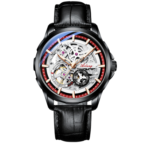 2022 nouvelle montre mécanique automatique montre pour hommes étanche simple entreprise montre pour hommes top marque montre de luxe ► Photo 1/6
