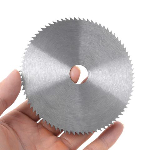 Lame de scie circulaire en acier Ultra mince de 4 pouces 100mm diamètre d'alésage 16/20mm disque de coupe de roue pour outil rotatif à bois ► Photo 1/4