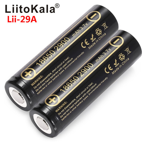 Liitokala Lii-29A 18650 3000mAh batterie 18650 2900mah 3.6V décharge 20A, VP batteries dédiées batterie haute puissance ► Photo 1/6