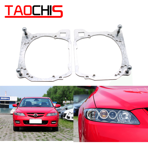 Taochis adaptateur de cadre de style de voiture, module à monter soi-même, support pour Mazda 6 GG Hella 3 et 5, objectif de projecteur ► Photo 1/3