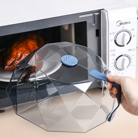 Couvercle de cuisine pour micro-ondes, housse isolante chauffante, anti-poussière et anti-huile, accessoires de cuisine, housse spéciale pour micro-ondes ► Photo 1/6