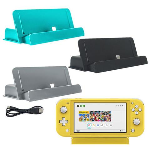 USB type-c chargeur de support de charge pour Nintendo Switch Console support de quai pour NS Switch Lite Mini Station d'accueil support de chargeur ► Photo 1/6