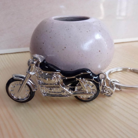 Nouvelle montagne moto porte-clés nouveau modèle voiture porte-clés porte-clés breloques 3D artisanat cadeau porte-clés ► Photo 1/6