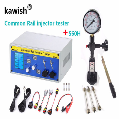 Testeur d'injecteur à rampe commune pour diesel, multifonction + validateur d'injecteur S60H, mise à niveau CIT800 ► Photo 1/6
