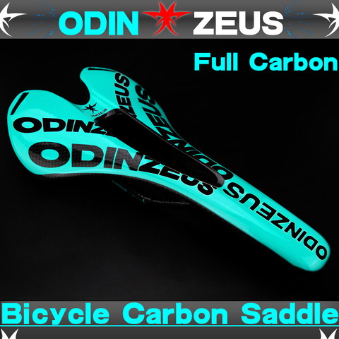 Odinzeus plus récent fibre de carbone vtt vélo selle carbone selle coussin de siège ultra-léger route/montagne pli vélo siège avant ► Photo 1/6