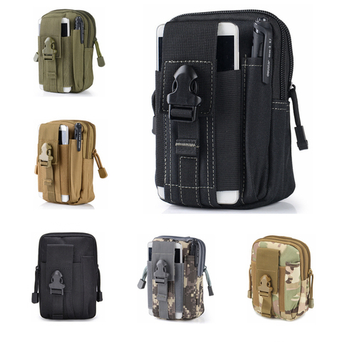 Molle poche tactique ceinture militaire taille sacs en plein air téléphone voyage Camping pochettes poche EDC sport armée camouflage sac de chasse ► Photo 1/6