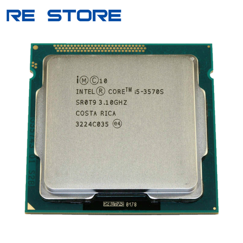 Processeur Intel Core i5 3570S, Quad Core 3.1 processeur d'unité centrale GHz, 6M, 65W, LGA 1155 ► Photo 1/1