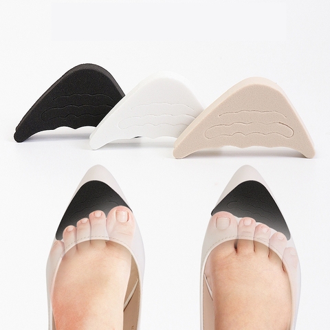 1 paire femmes haut talon orteil Plug insérer chaussure grandes chaussures orteil avant remplissage coussin soulagement de la douleur protecteur ajustement chaussure accessoires ► Photo 1/5