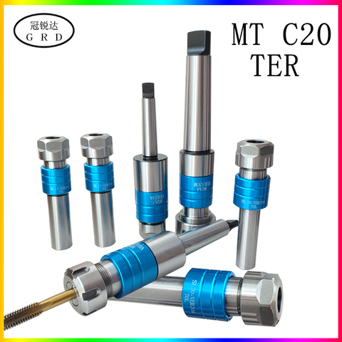 C20 C25 MT2 MT3 MT4 tige rétractable TER16 TER20 TER25 TER32 tige taraudeuse rétractable poignée à outils flottante pour perceuse à tour nc ► Photo 1/6