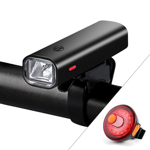 Lampe torche pour vélo Rechargeable USB 2000mAh, phare avant pour guidon de vélo de route et de vtt, 400 lumens ► Photo 1/6