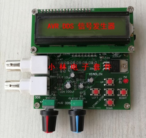 AVR DDS fonction générateur de signal onde triangulaire sinusoïdale vague carrée en dents de scie 65k basse et moyenne fréquence kit de bricolage ► Photo 1/5