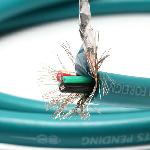 Yter – câble d'interconnexion audio hi-fi breveté, fil de signal RCA audio vidéo ► Photo 1/6