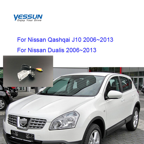 Nissan qashqai J10 qashqa J11 | Caméra de Vision nocturne, caméra de recul de voiture HD CCD, 2006-2022 ► Photo 1/1