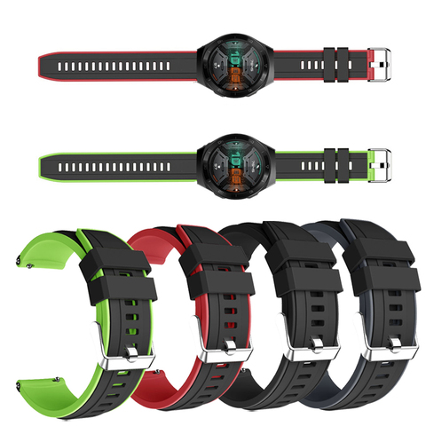 Bracelet connecté Huawei GT 2E/GT2, 22mm, 46mm, accessoires pour montre connectée Amazft Pace GTR 47mm, Stratos 2 2S 3 ► Photo 1/6